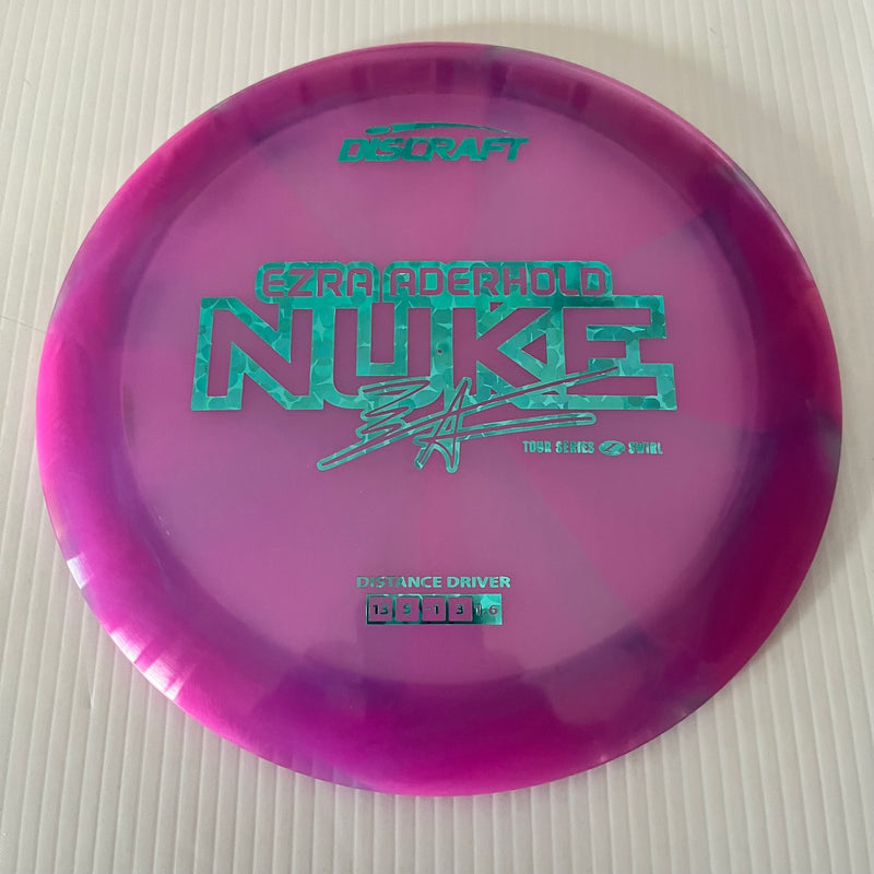 Discraft 2025 Ezra Aderhold Tour Series Z Swirl Blend Nuke 13/5/-1/3