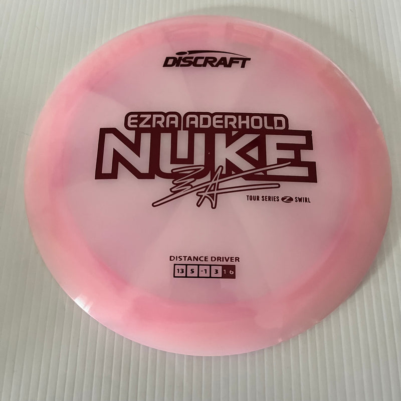 Discraft 2025 Ezra Aderhold Tour Series Z Swirl Blend Nuke 13/5/-1/3