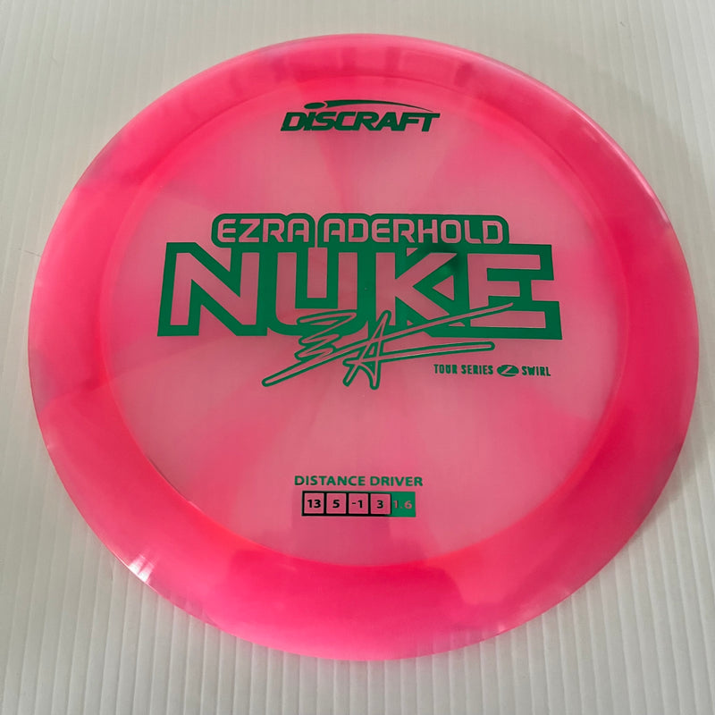 Discraft 2025 Ezra Aderhold Tour Series Z Swirl Blend Nuke 13/5/-1/3