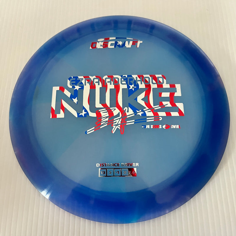 Discraft 2025 Ezra Aderhold Tour Series Z Swirl Blend Nuke 13/5/-1/3