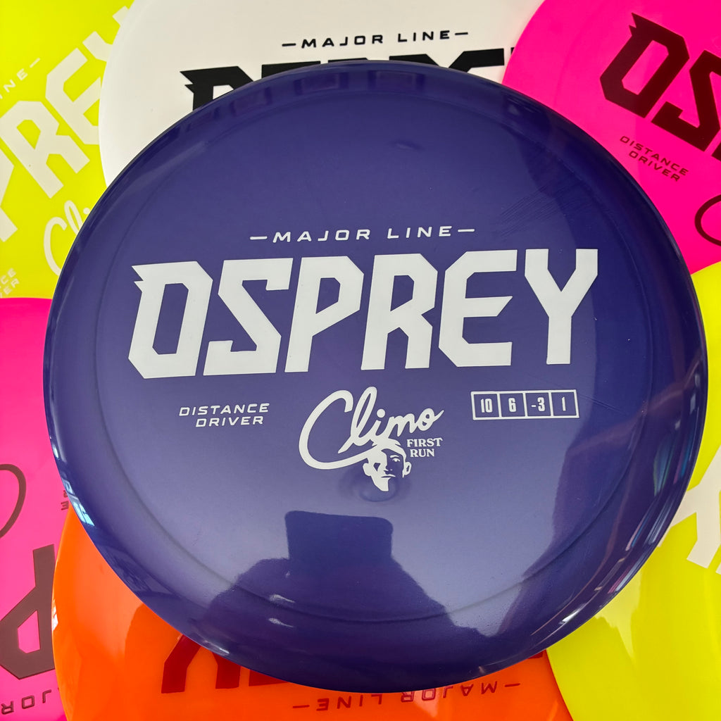 Climo Disc Golf First Run Major Line Osprey 10/6/-3/1