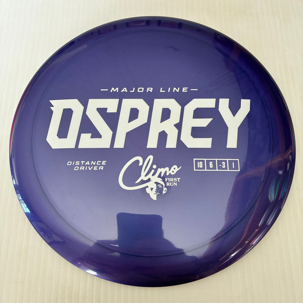 Climo Disc Golf First Run Major Line Osprey 10/6/-3/1