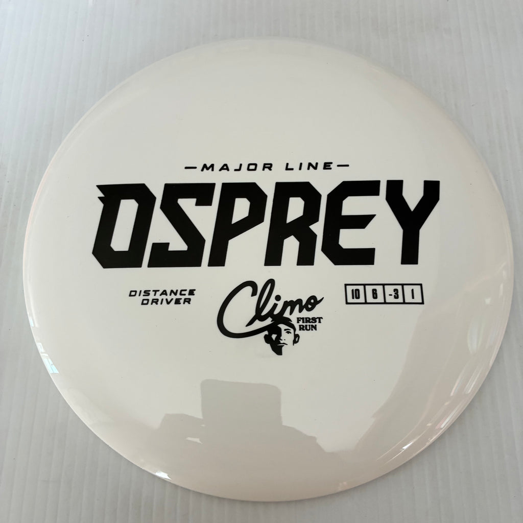 Climo Disc Golf First Run Major Line Osprey 10/6/-3/1
