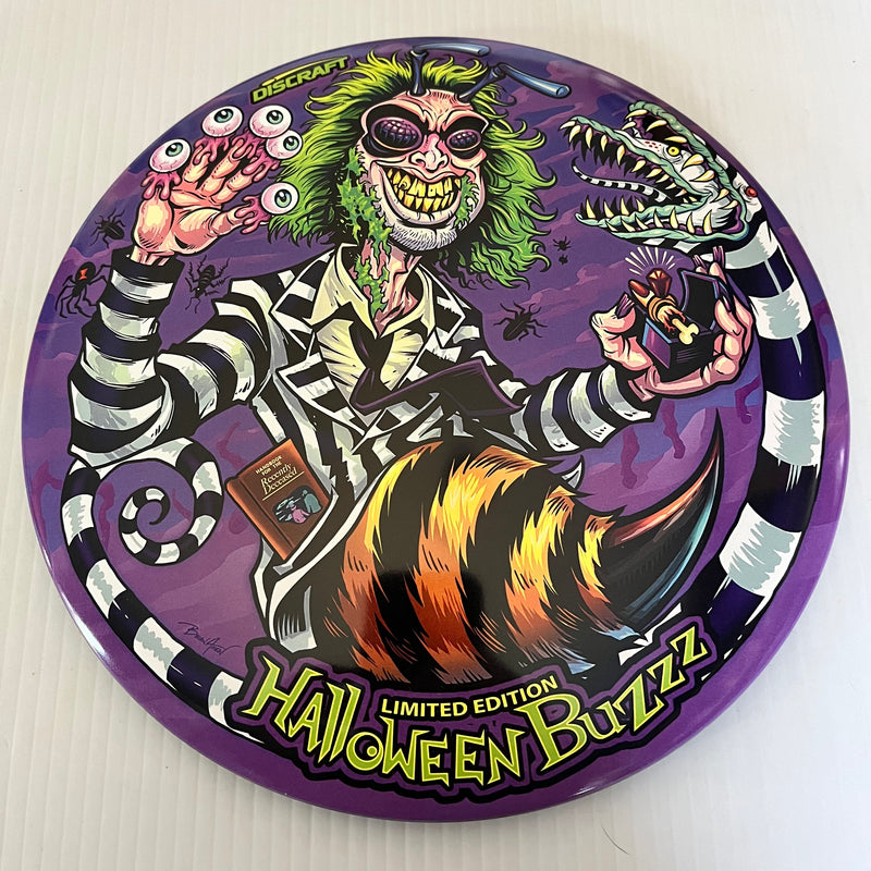 Discraft 2024 Halloween Beetlejuice Themed SuperColor ESP Buzzz 5/4/-1/1