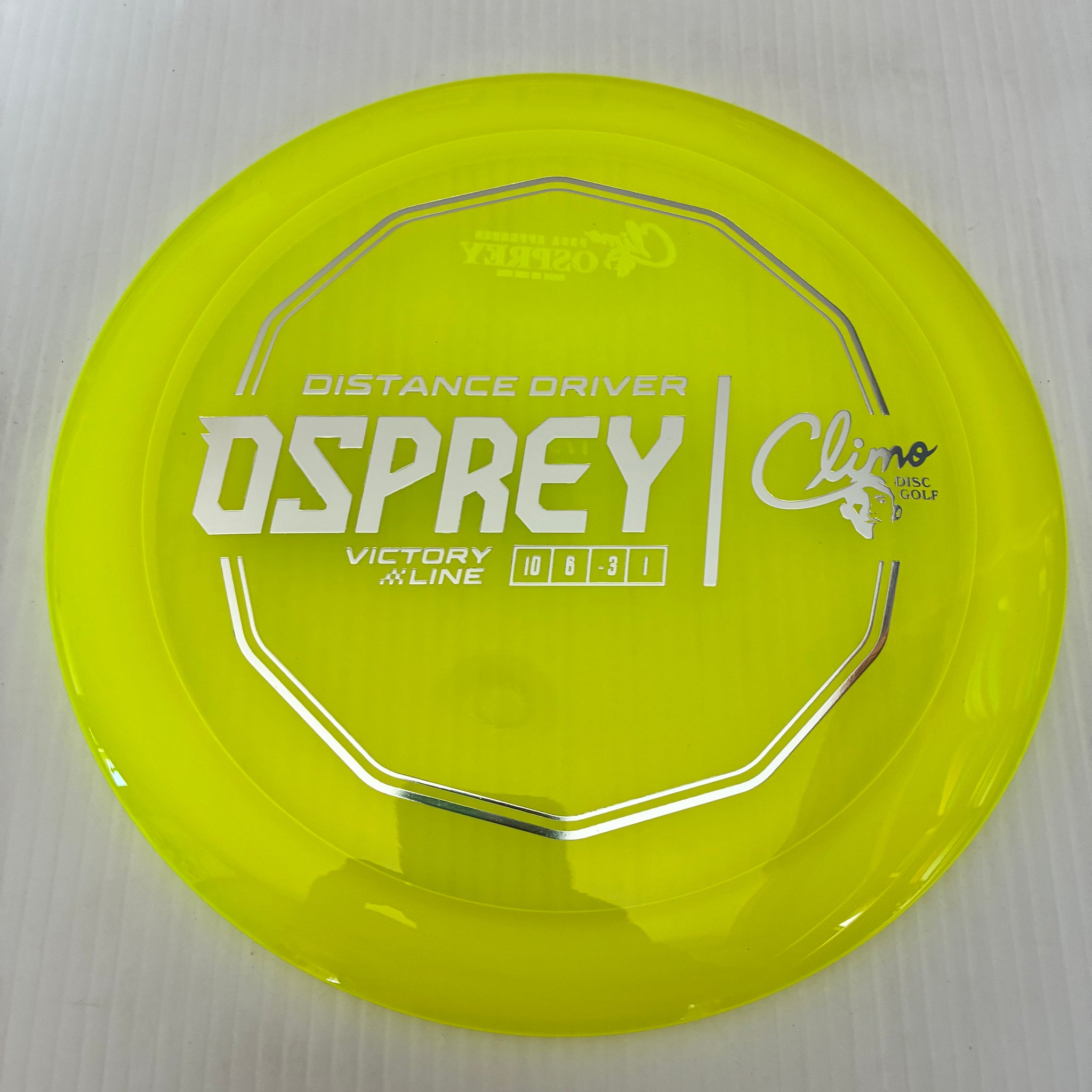 Climo Disc Golf Victory Line Osprey 10/6/-3/1