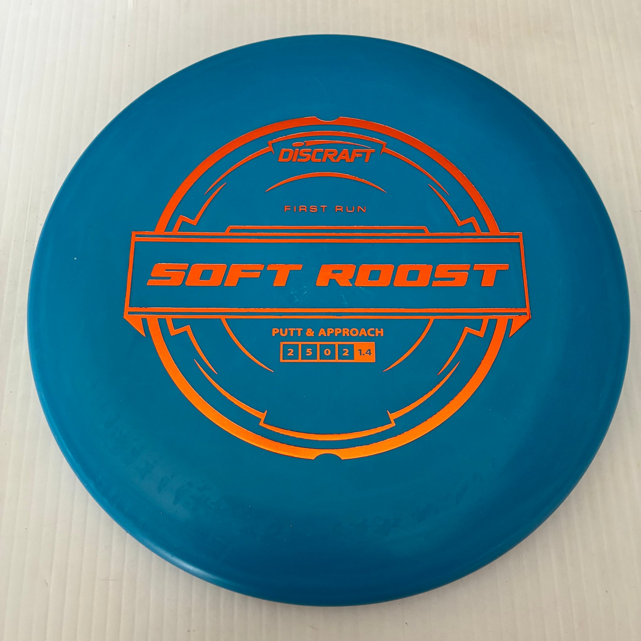 Discraft First Run Putter Line Soft Roost 2/5/0/2