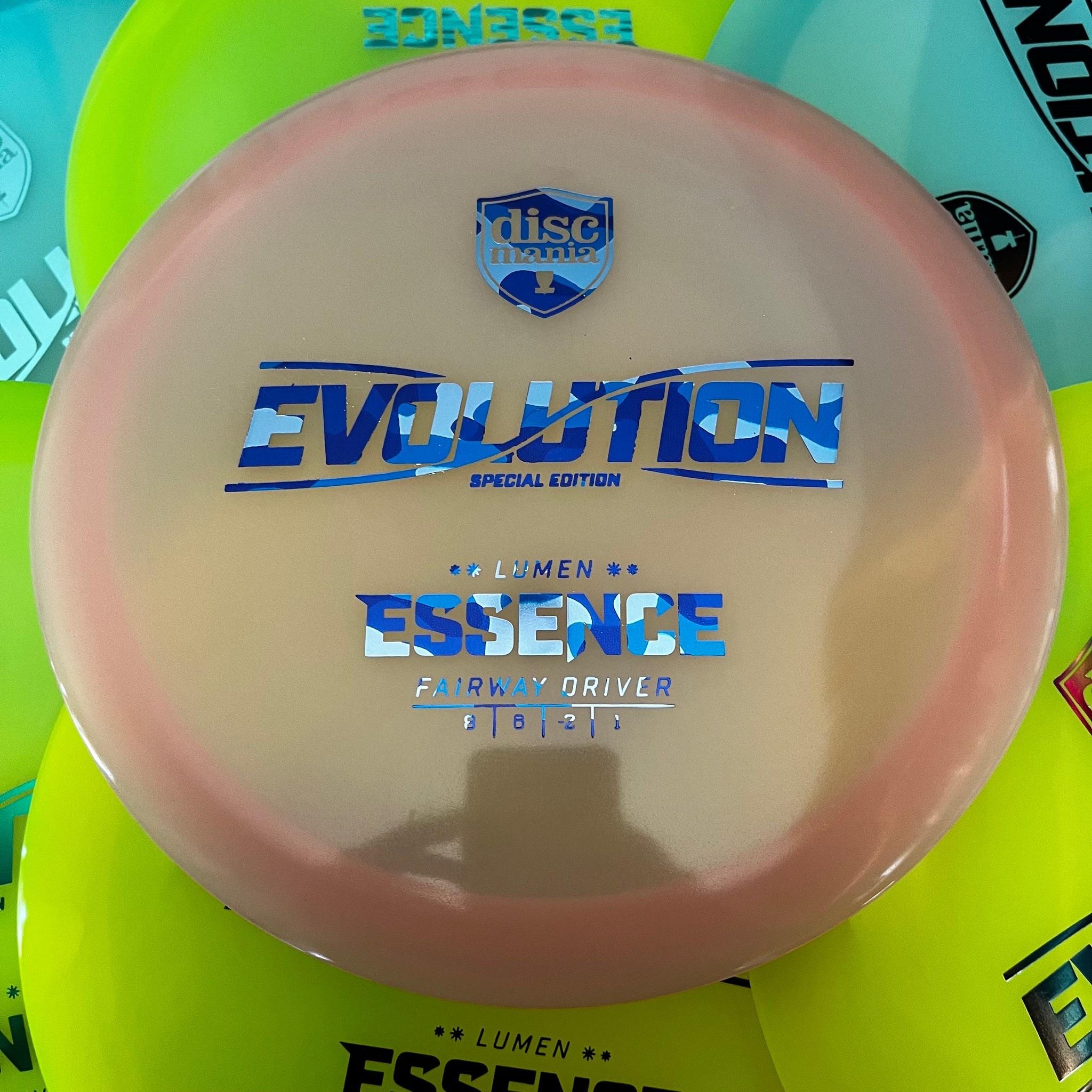 Discmania Special Edition Color Lumen Glow Essence 8/6/-2/1