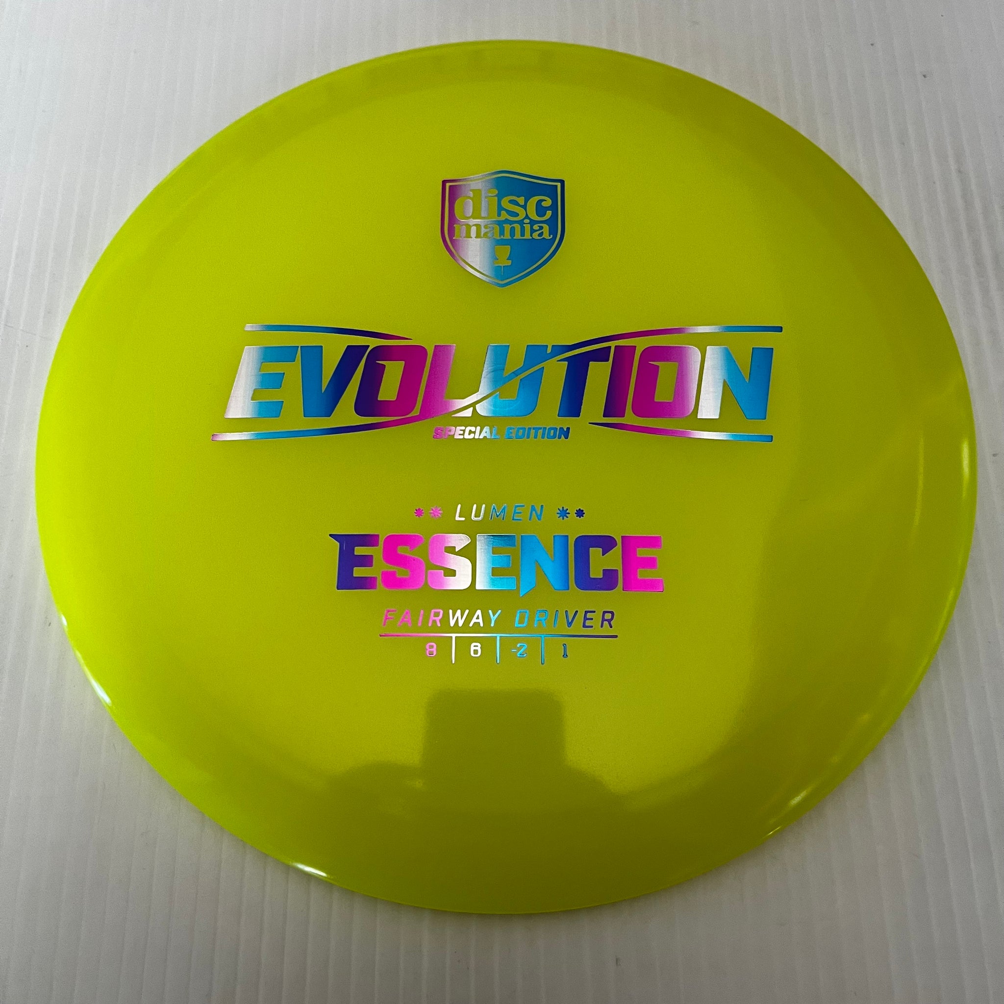 Discmania Special Edition Color Lumen Glow Essence 8/6/-2/1