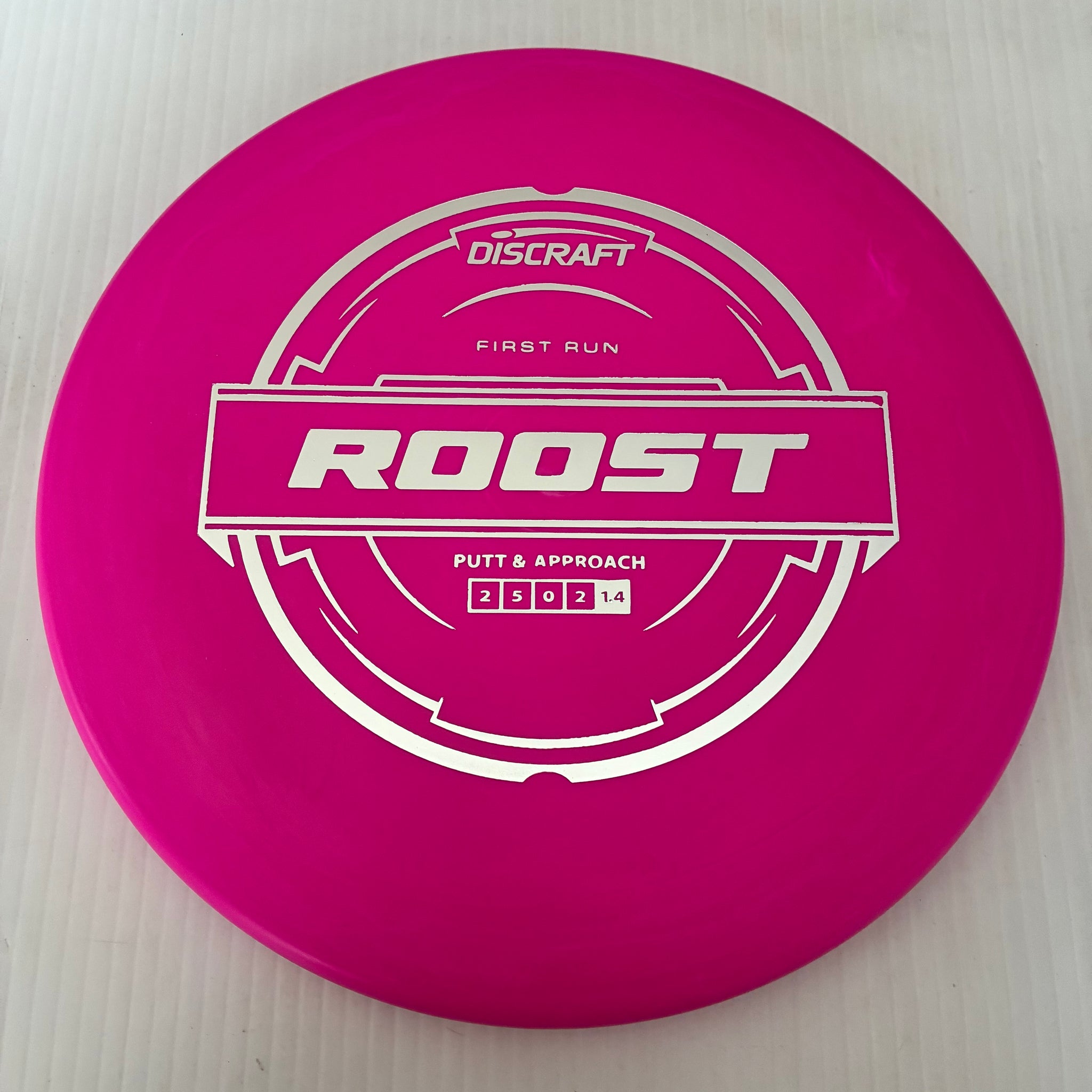 Discraft First Run Putter Line Roost 2/5/0/2