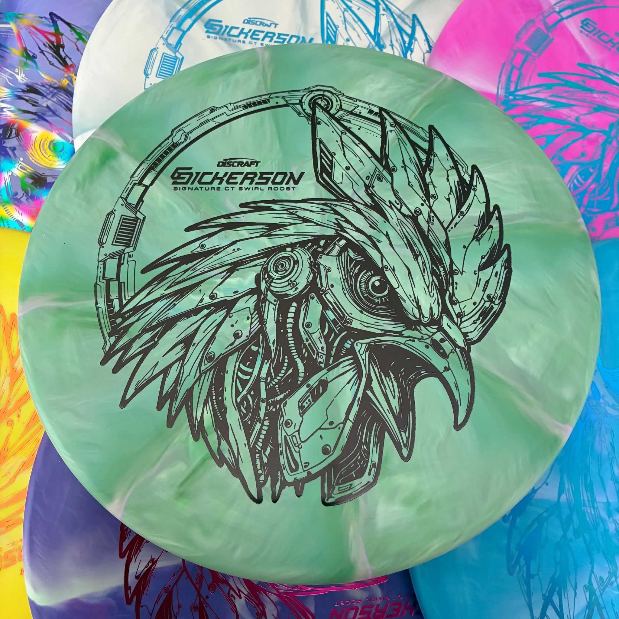 Discraft Chris Dickerson Signature Edition CT Swirl Roost 2/5/0/2
