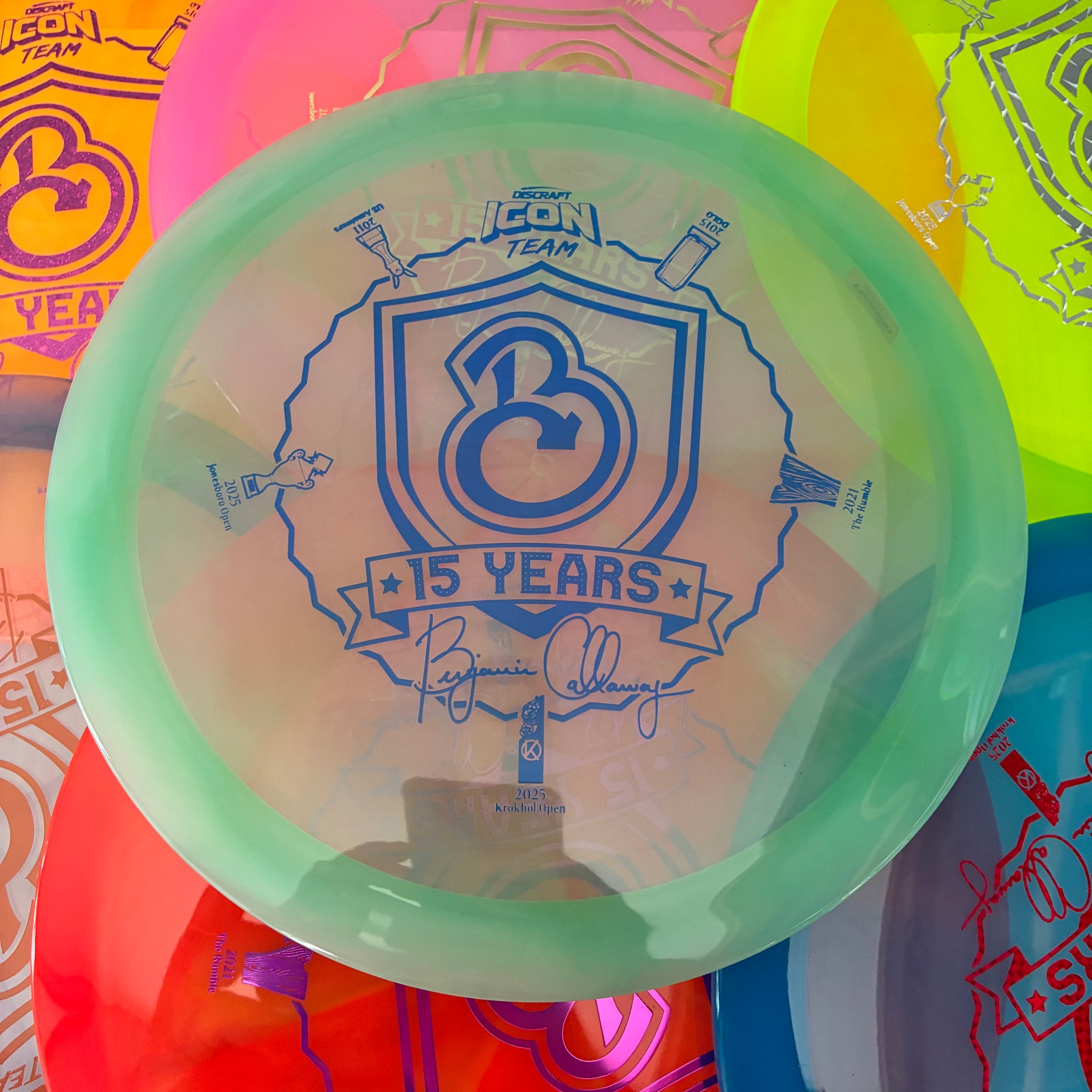 Discraft 2026 Ben Callaway Icon Edition Z Swirl Undertaker 9/5/-1/2