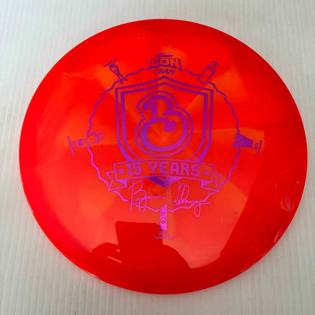 Discraft 2026 Ben Callaway Icon Edition Z Swirl Undertaker 9/5/-1/2
