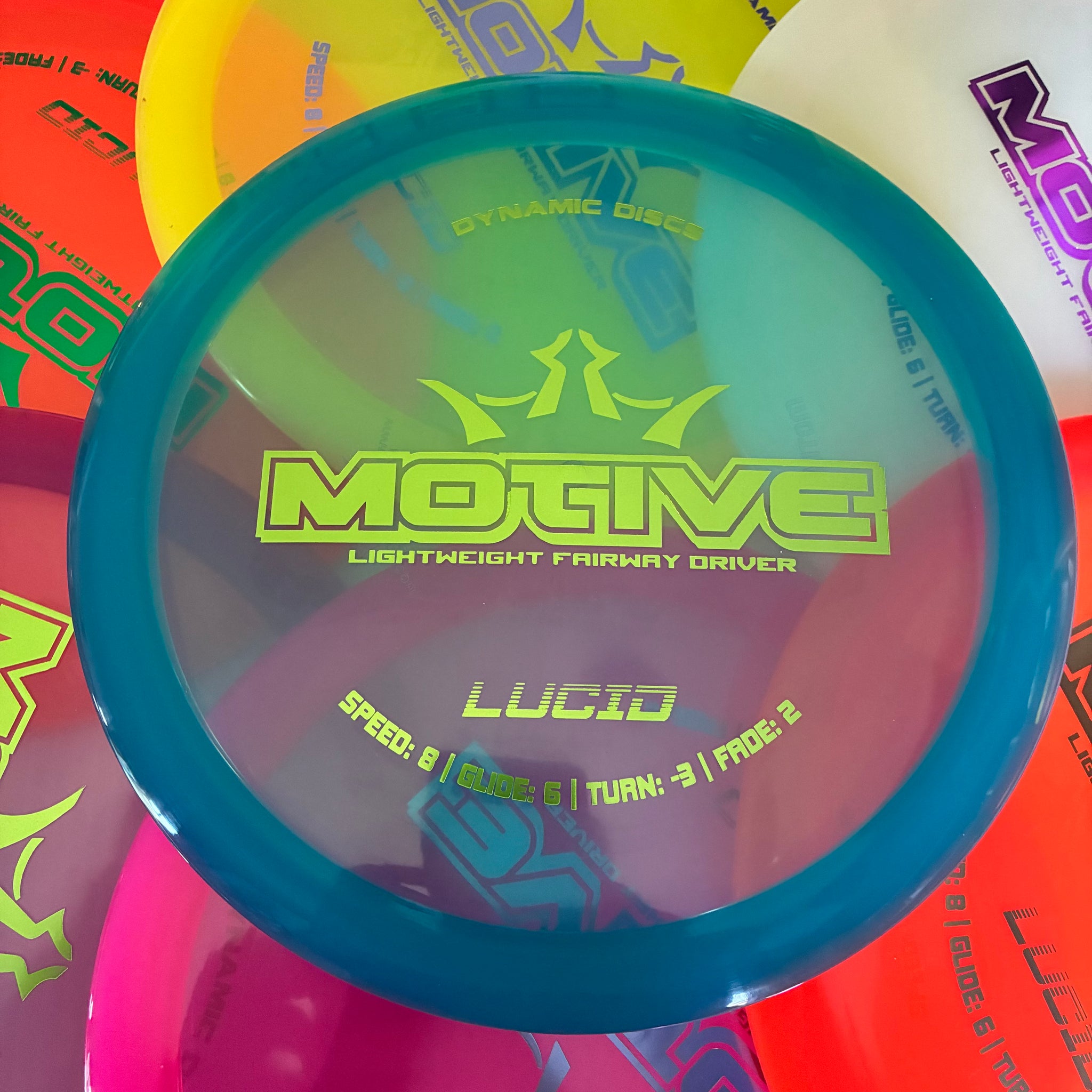Dynamic Discs Lucid Motive 8/6/-3/2