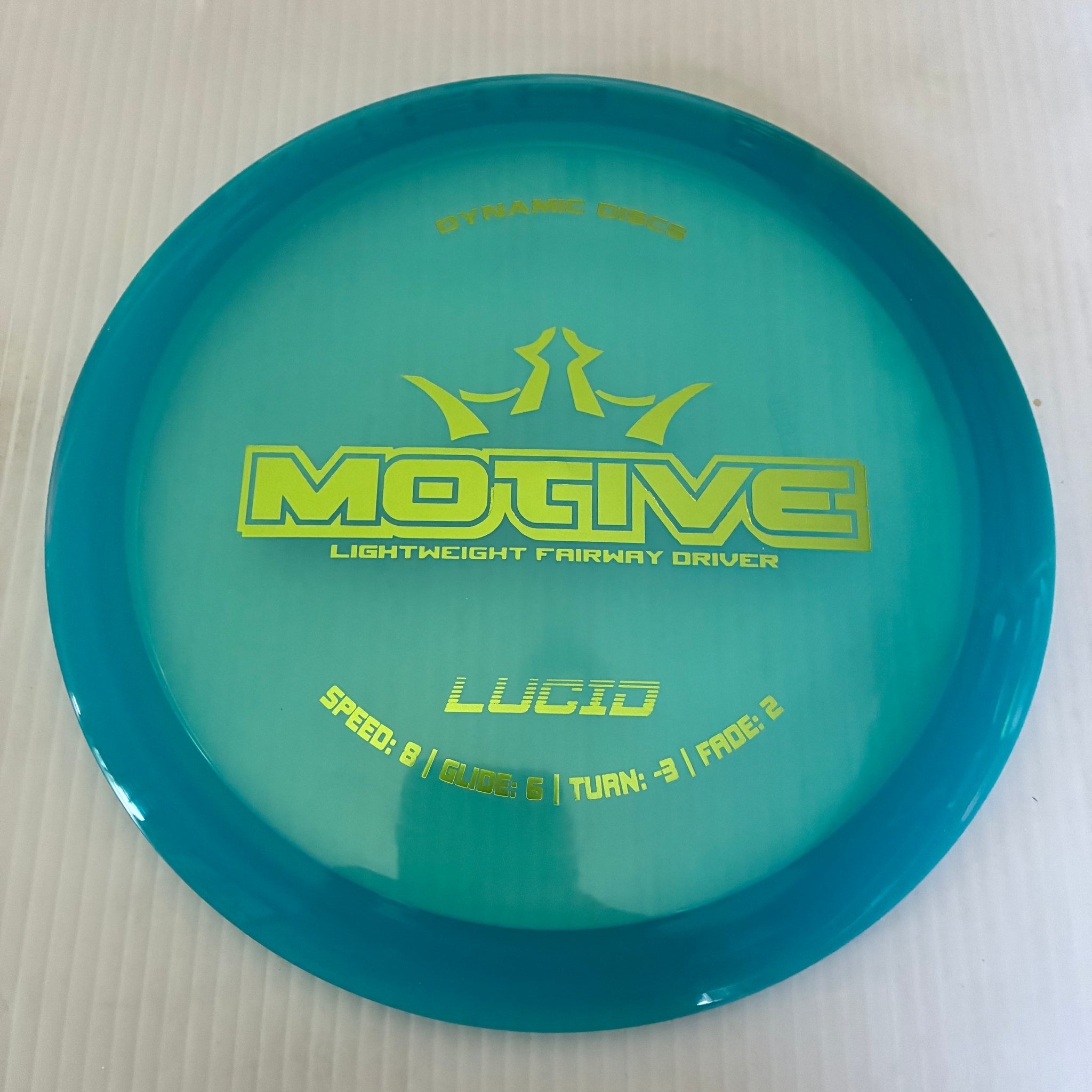 Dynamic Discs Lucid Motive 8/6/-3/2