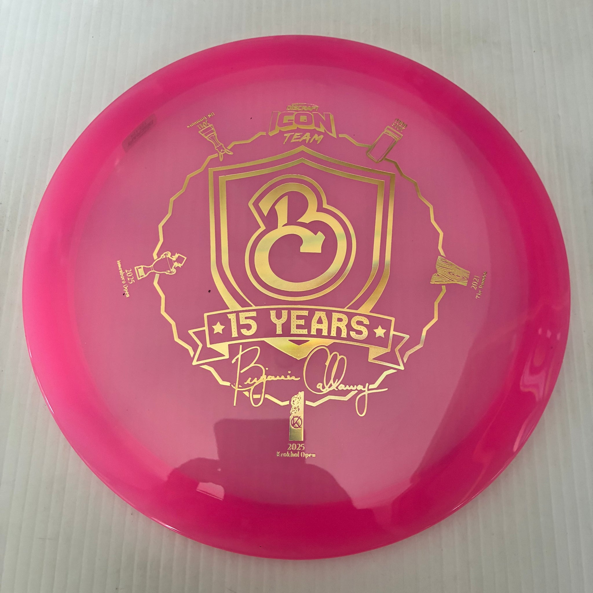 Discraft 2026 Ben Callaway Icon Edition Z Swirl Undertaker 9/5/-1/2