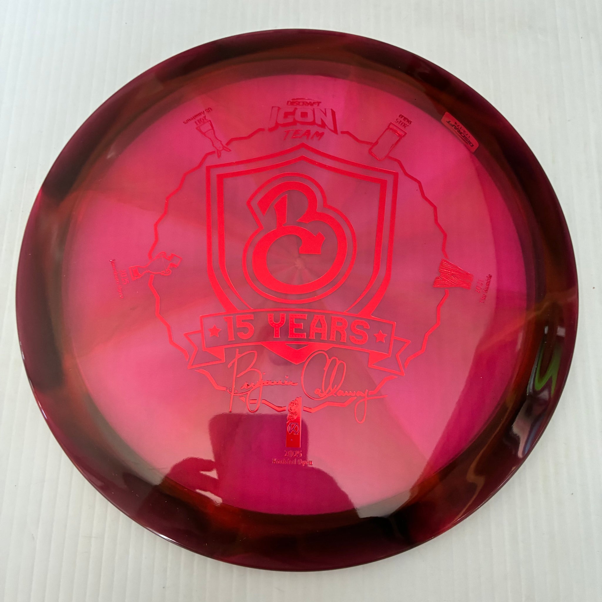 Discraft 2026 Ben Callaway Icon Edition Z Swirl Undertaker 9/5/-1/2