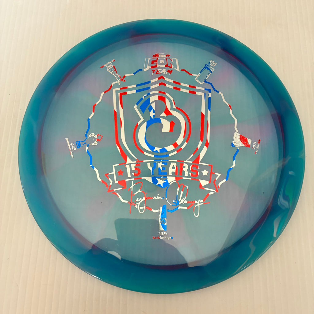 Discraft 2026 Ben Callaway Icon Edition Z Swirl Undertaker 9/5/-1/2