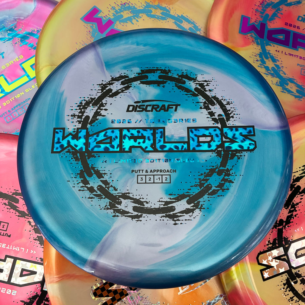 Discraft 2026 Worlds Tour Series Swirl Ti/BigZ Blend Sled 3/2/-1/2