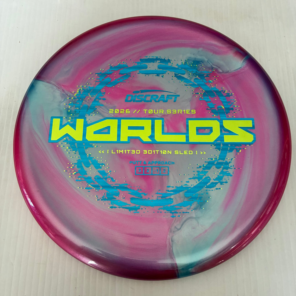 Discraft 2026 Worlds Tour Series Swirl Ti/BigZ Blend Sled 3/2/-1/2