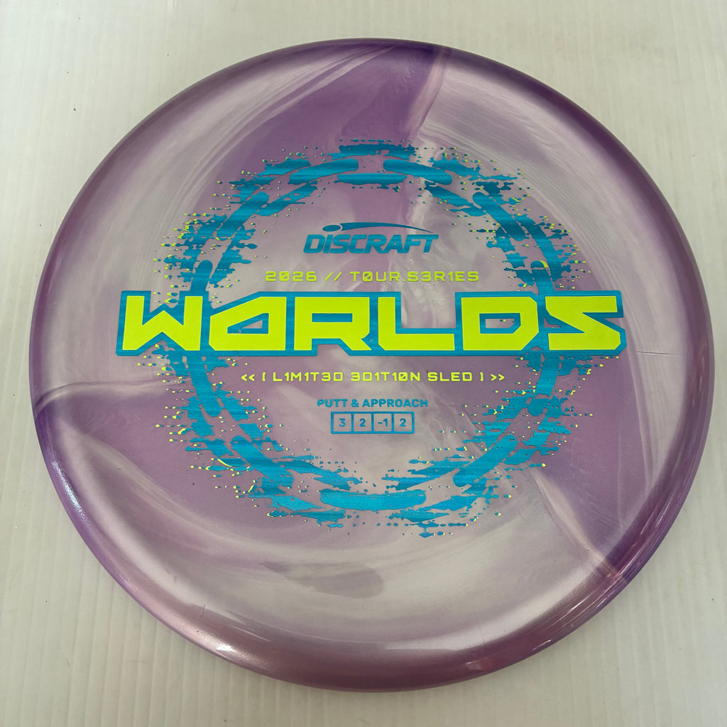 Discraft 2026 Worlds Tour Series Swirl Ti/BigZ Blend Sled 3/2/-1/2