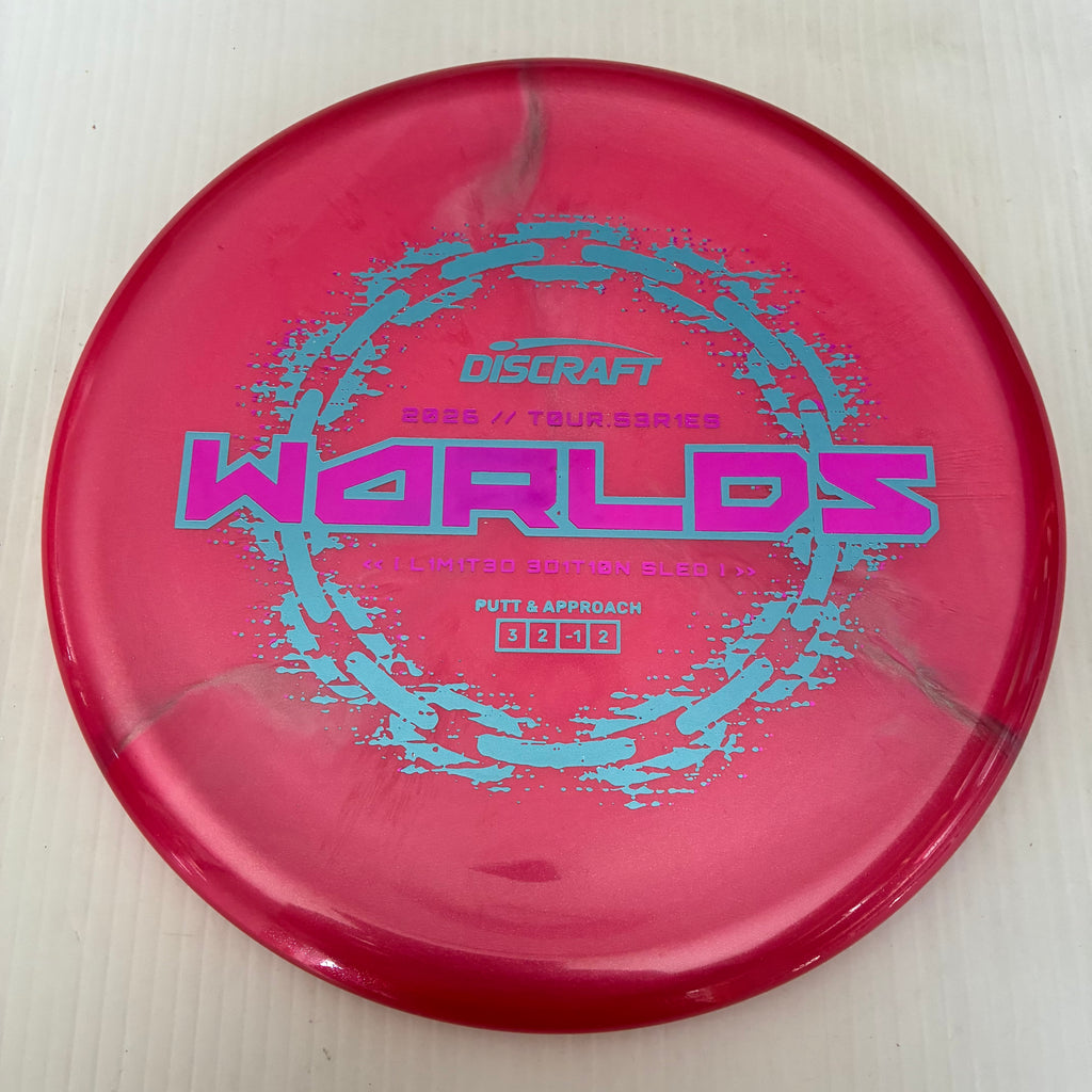 Discraft 2026 Worlds Tour Series Swirl Ti/BigZ Blend Sled 3/2/-1/2