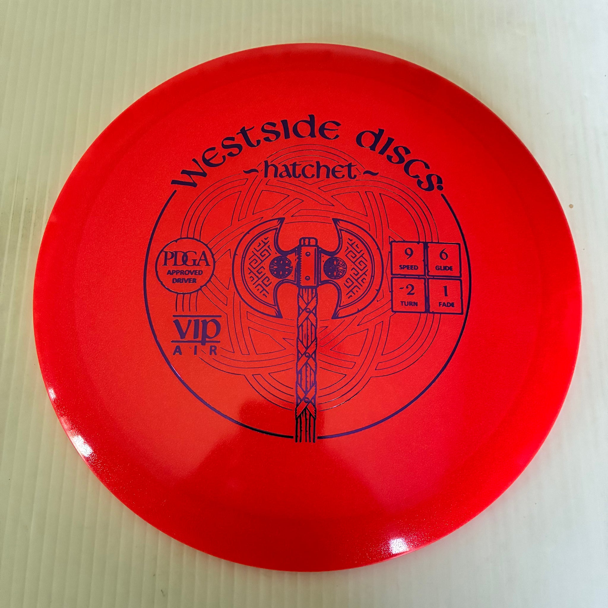 Westside Discs VIP Air Hatchet 9/6/-2/1