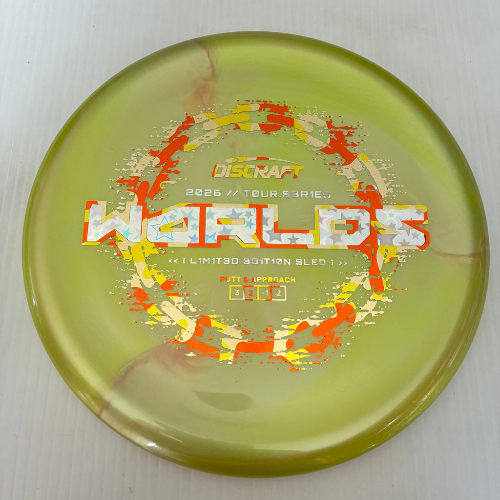Discraft 2026 Worlds Tour Series Swirl Ti/BigZ Blend Sled 3/2/-1/2