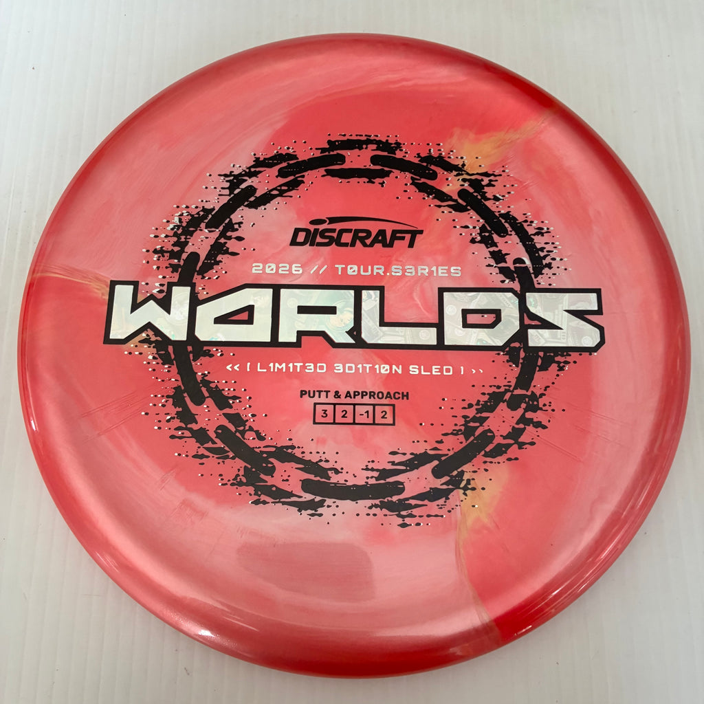 Discraft 2026 Worlds Tour Series Swirl Ti/BigZ Blend Sled 3/2/-1/2
