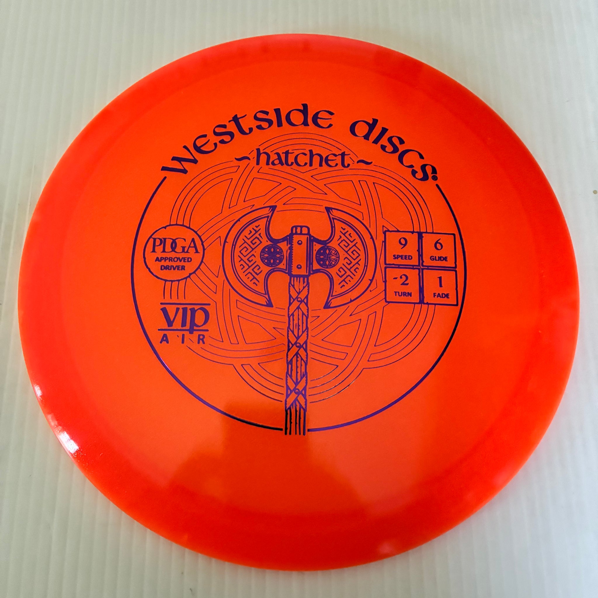 Westside Discs VIP Air Hatchet 9/6/-2/1