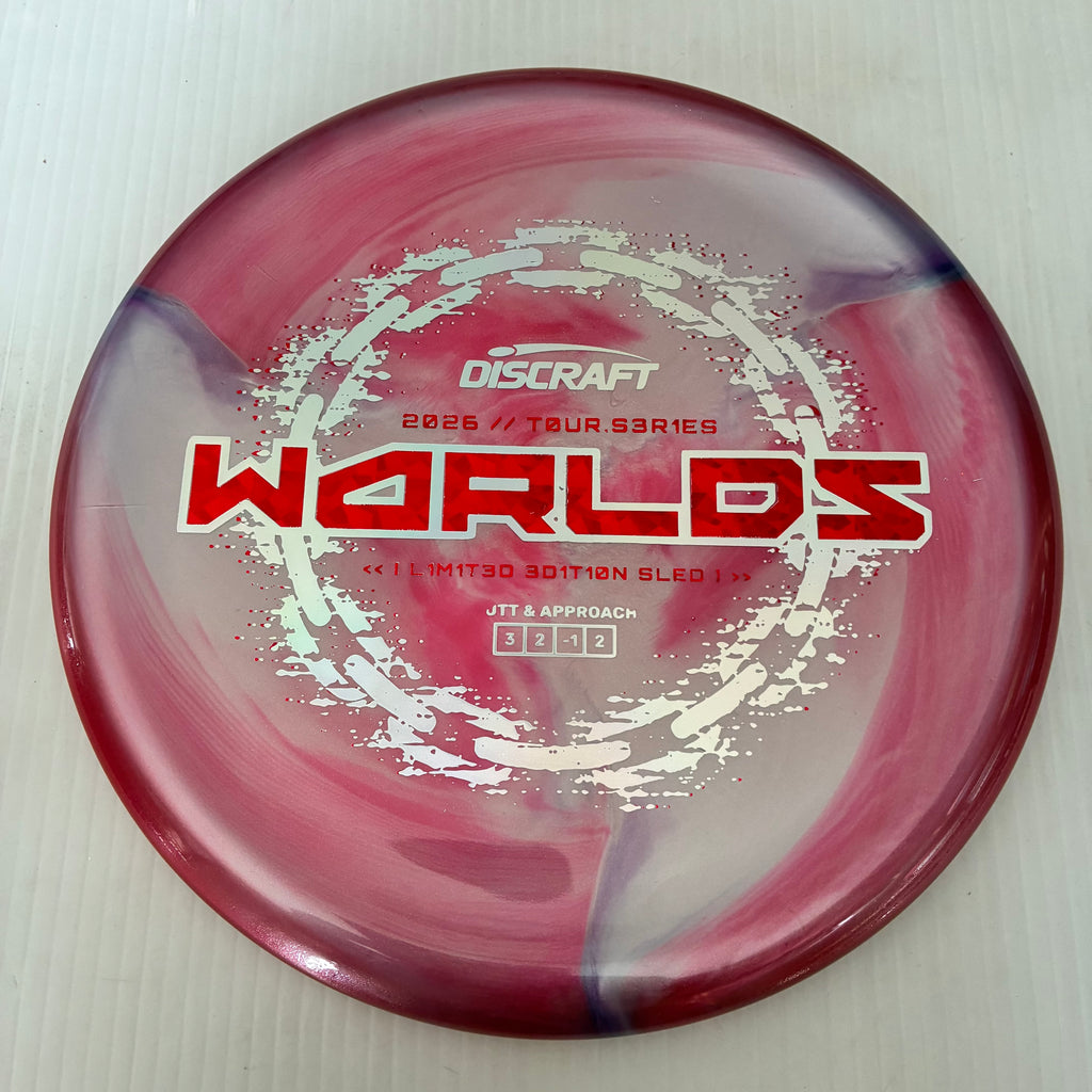 Discraft 2026 Worlds Tour Series Swirl Ti/BigZ Blend Sled 3/2/-1/2