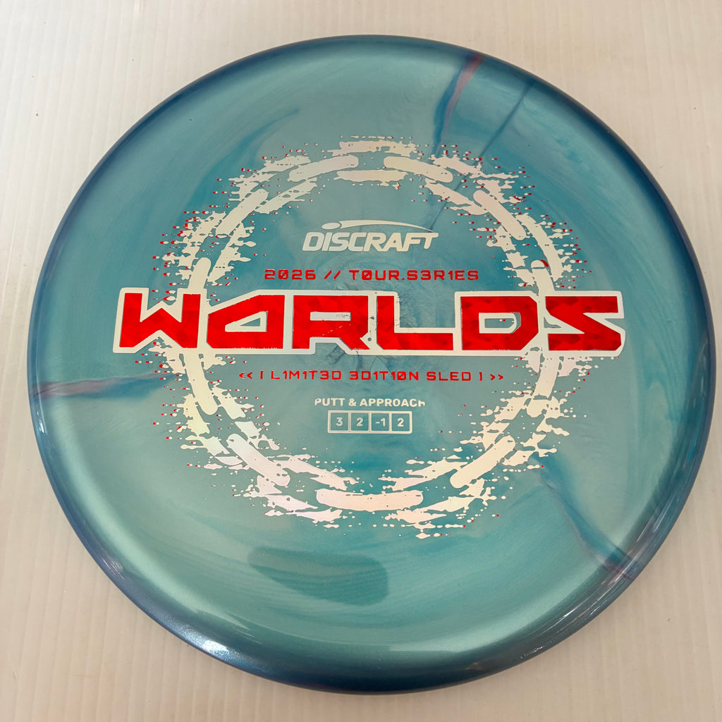 Discraft 2026 Worlds Tour Series Swirl Ti/BigZ Blend Sled 3/2/-1/2