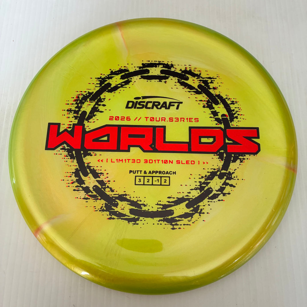 Discraft 2026 Worlds Tour Series Swirl Ti/BigZ Blend Sled 3/2/-1/2