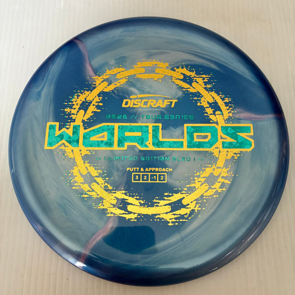 Discraft 2026 Worlds Tour Series Swirl Ti/BigZ Blend Sled 3/2/-1/2