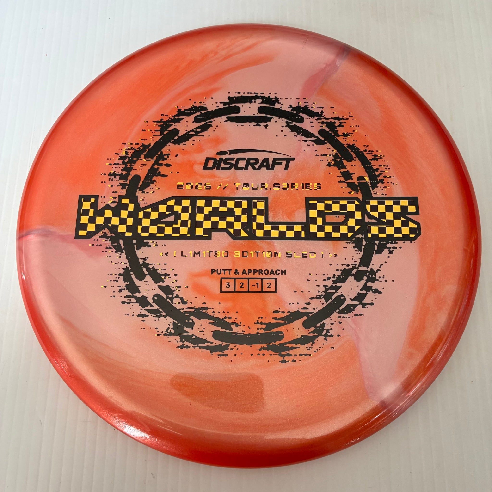 Discraft 2026 Worlds Tour Series Swirl Ti/BigZ Blend Sled 3/2/-1/2