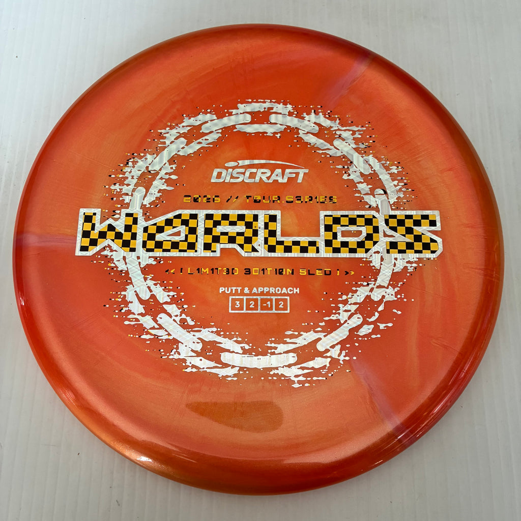 Discraft 2026 Worlds Tour Series Swirl Ti/BigZ Blend Sled 3/2/-1/2