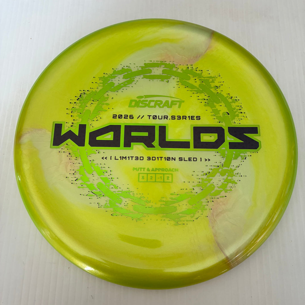 Discraft 2026 Worlds Tour Series Swirl Ti/BigZ Blend Sled 3/2/-1/2