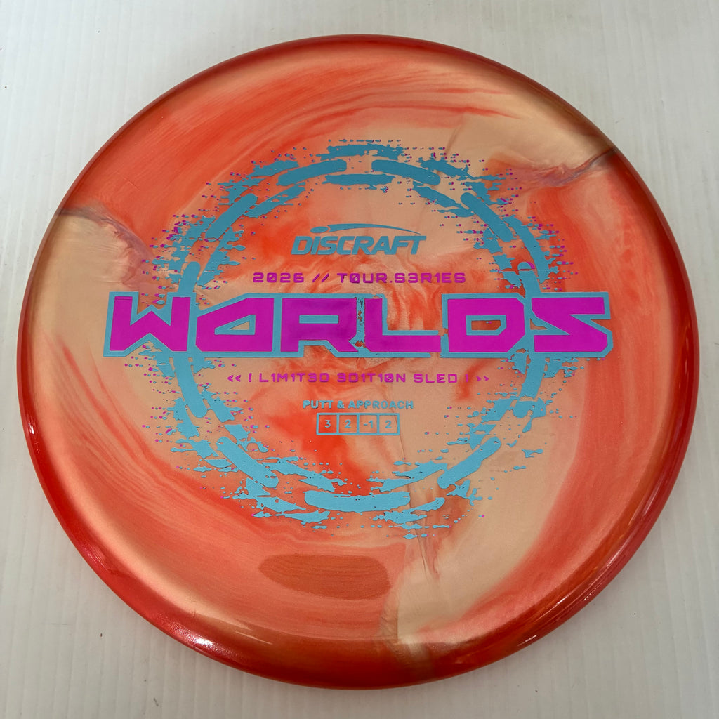 Discraft 2026 Worlds Tour Series Swirl Ti/BigZ Blend Sled 3/2/-1/2