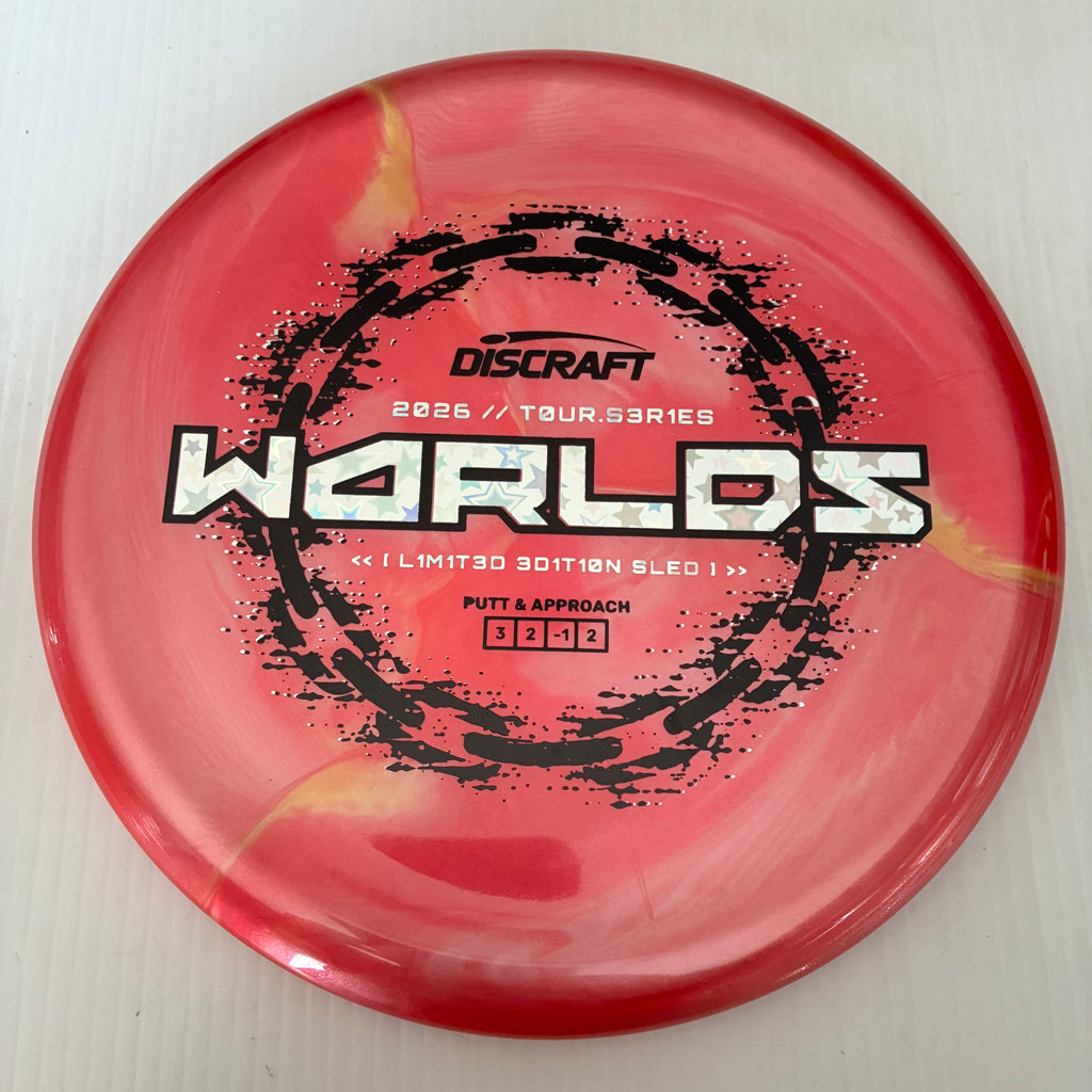 Discraft 2026 Worlds Tour Series Swirl Ti/BigZ Blend Sled 3/2/-1/2