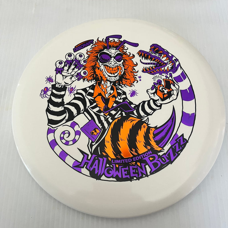 Discraft 2024 Halloween Beetlejuice Themed Tri Foil Glow ESP Buzzz 5/4/-1/1