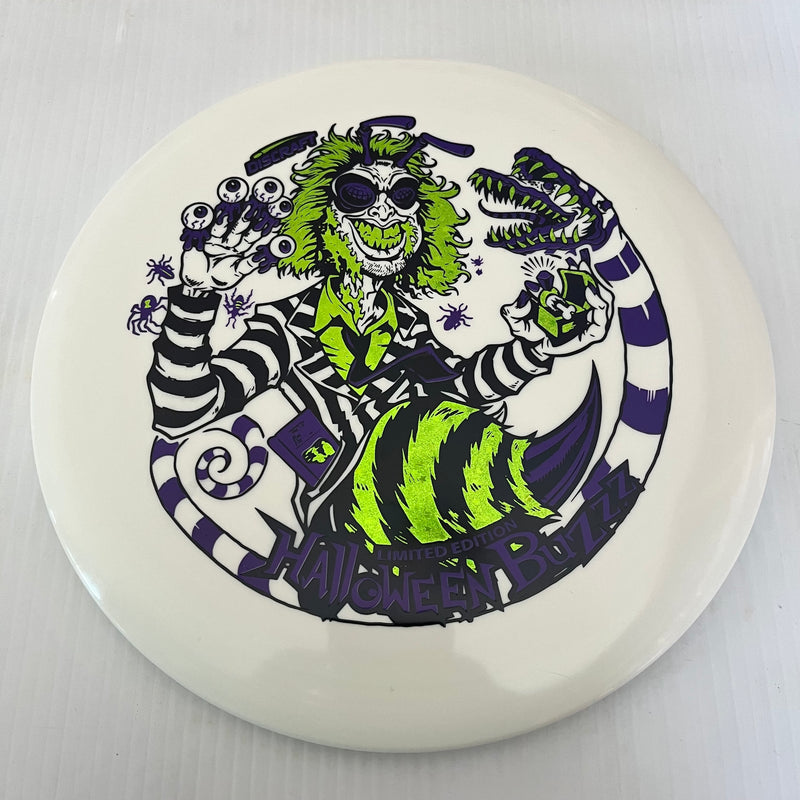 Discraft 2024 Halloween Beetlejuice Themed Tri Foil Glow ESP Buzzz 5/4/-1/1