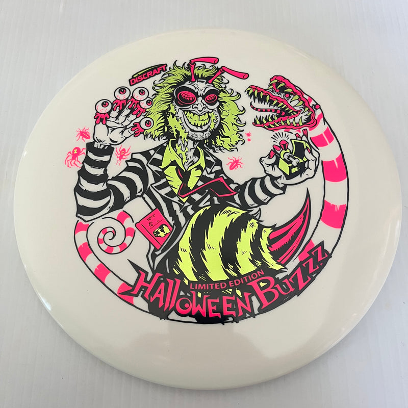 Discraft 2024 Halloween Beetlejuice Themed Tri Foil Glow ESP Buzzz 5/4/-1/1