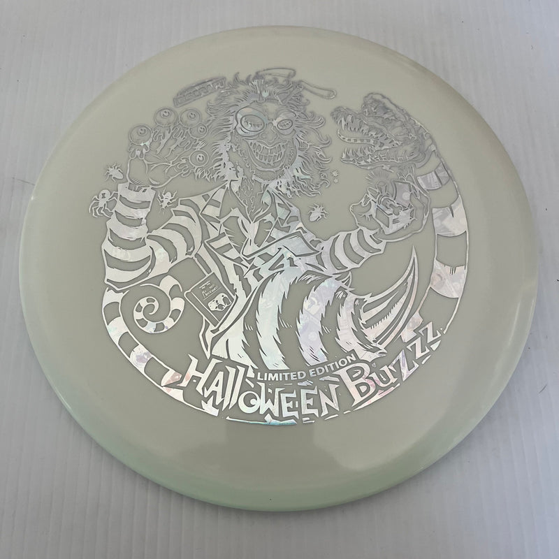 Discraft 2024 Halloween Beetlejuice Themed Glow ESP Buzzz 5/4/-1/1