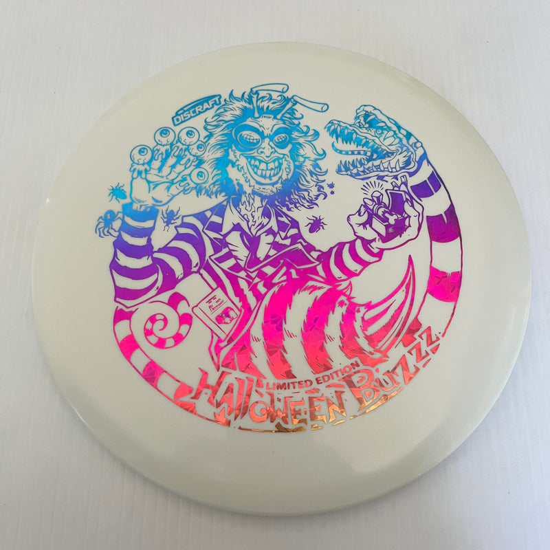 Discraft 2024 Halloween Beetlejuice Themed Glow ESP Buzzz 5/4/-1/1