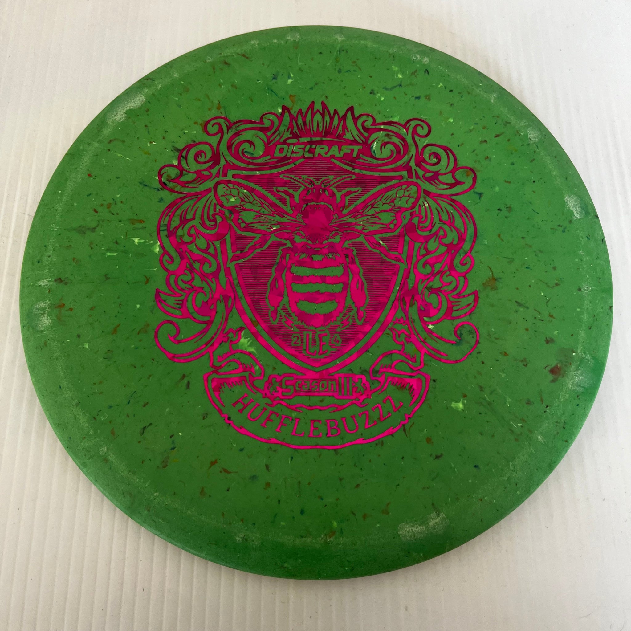 Discraft 2024 Ledgestone Season 3 Hufflebuzzz Jawbreaker Buzzz 5/4/-1/1