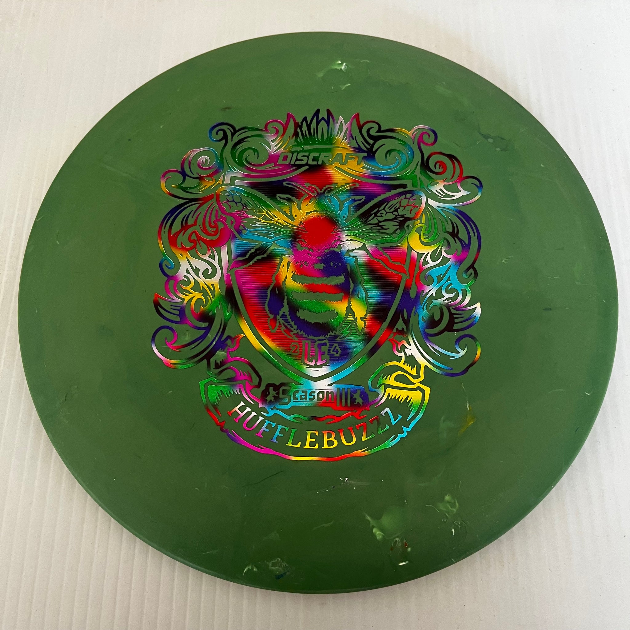Discraft 2024 Ledgestone Season 3 Hufflebuzzz Jawbreaker Discraft 2024 Ledgestone Season 3 Hufflebuzzz Jawbreaker