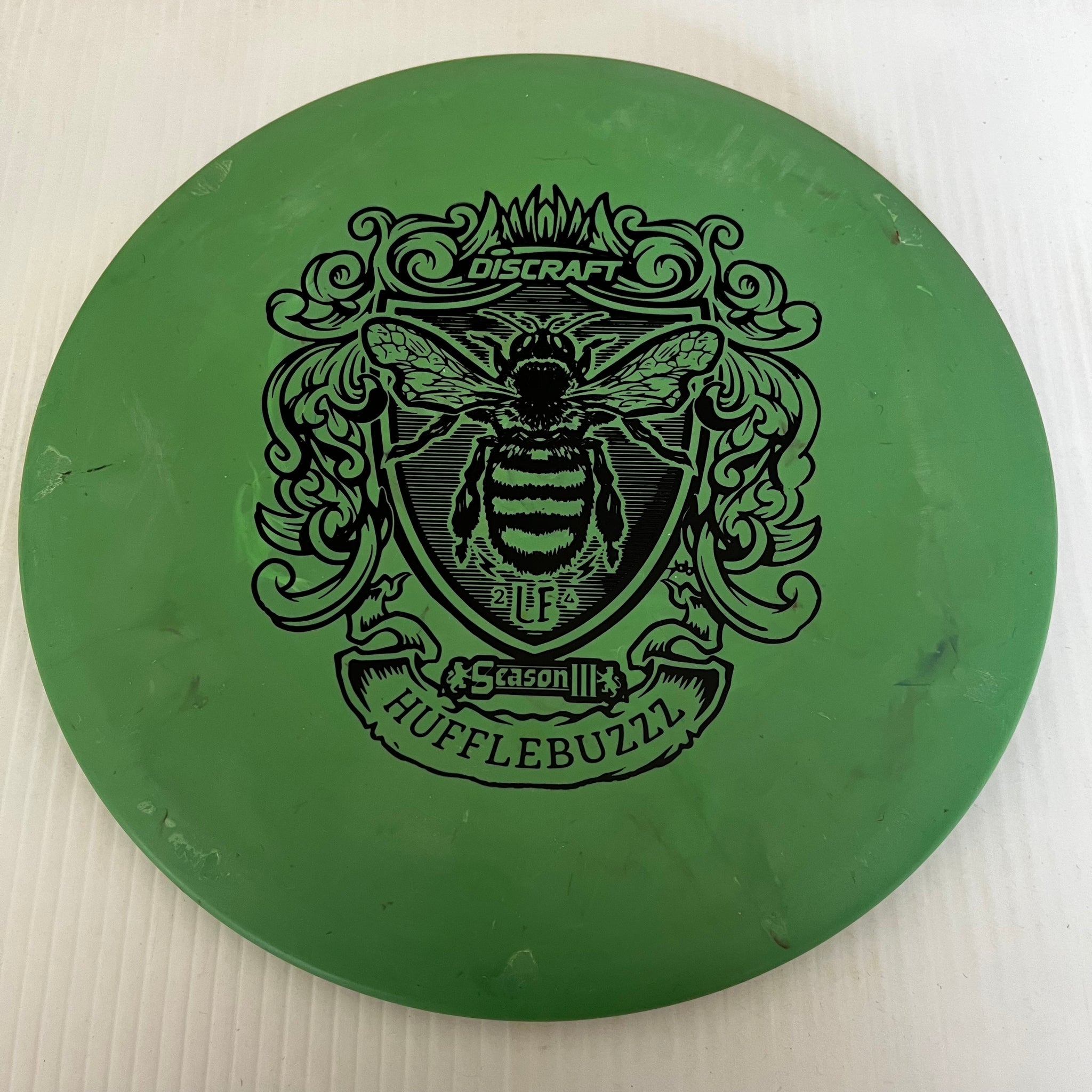 Discraft 2024 Ledgestone Season 3 Hufflebuzzz Jawbreaker