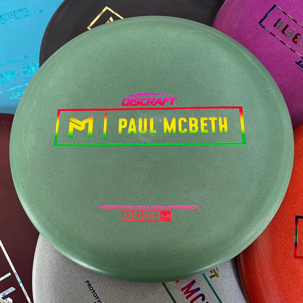 Discraft Paul McBeth Prototype Rubber Blend Kratos 3/3/0/3 (1)