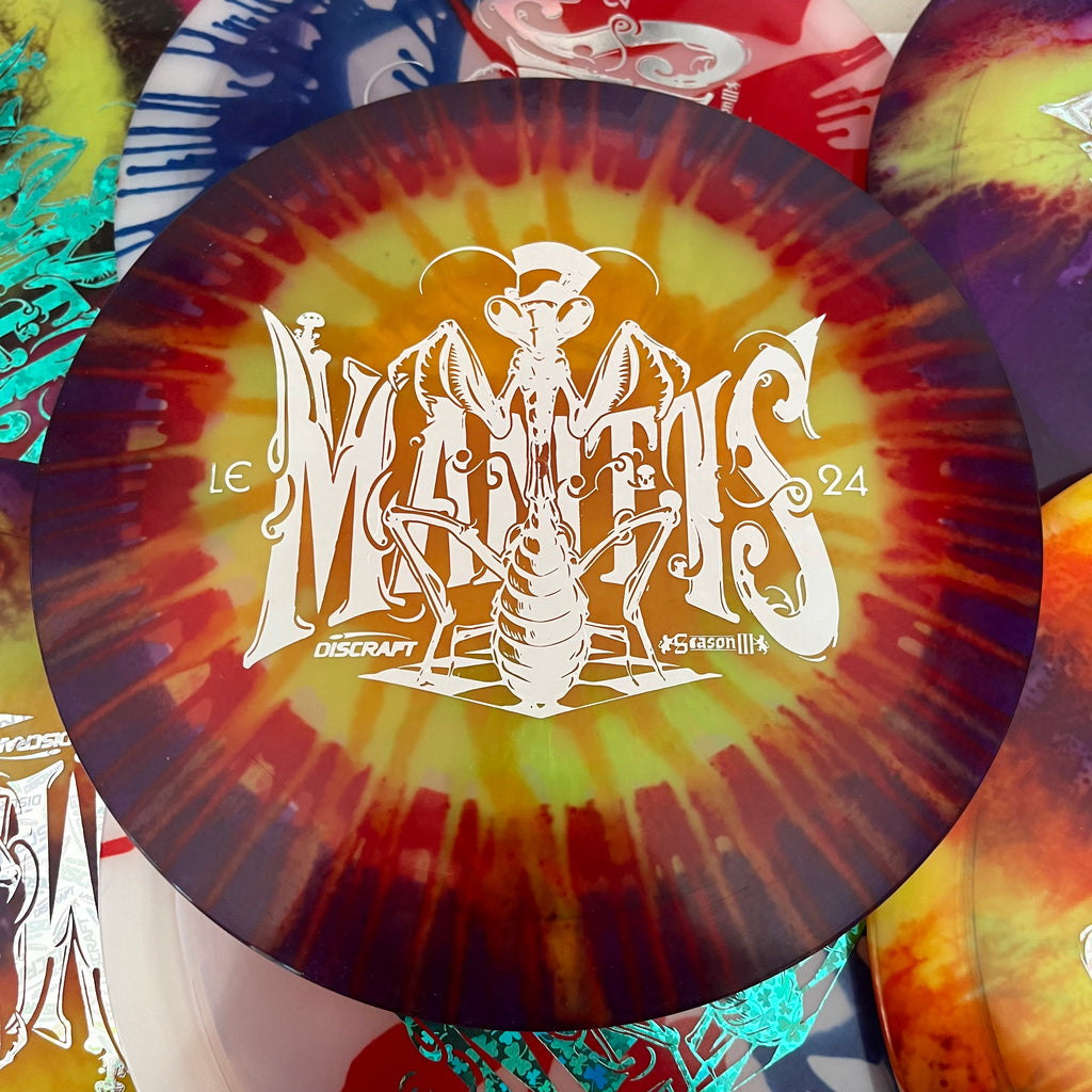 Discraft 2024 Ledgestone Season 3 Fly Dye Z Mantis 8/4/-2/2