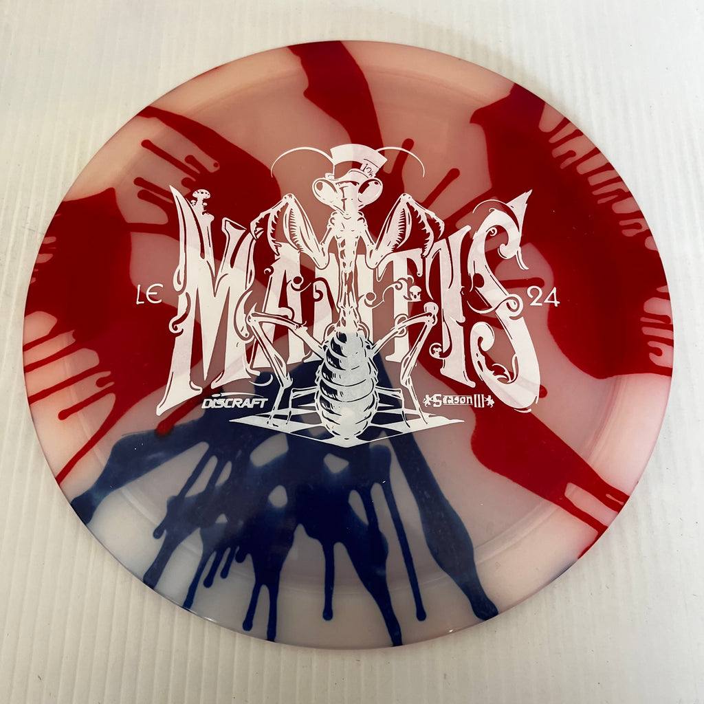 Discraft 2024 Ledgestone Season 3 Fly Dye Z Mantis 8/4/-2/2