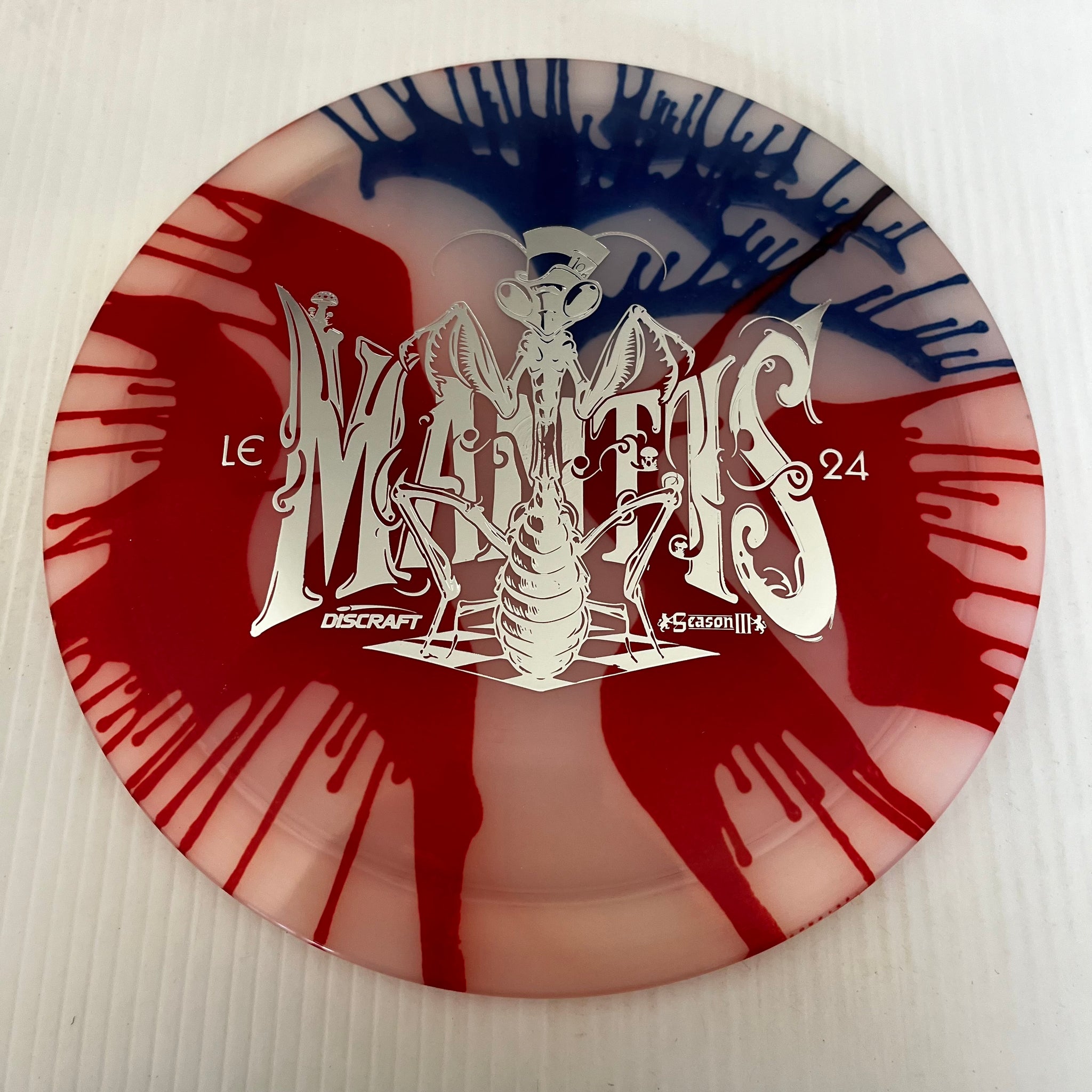 Discraft 2024 Ledgestone Season 3 Fly Dye Z Mantis 8/4/-2/2